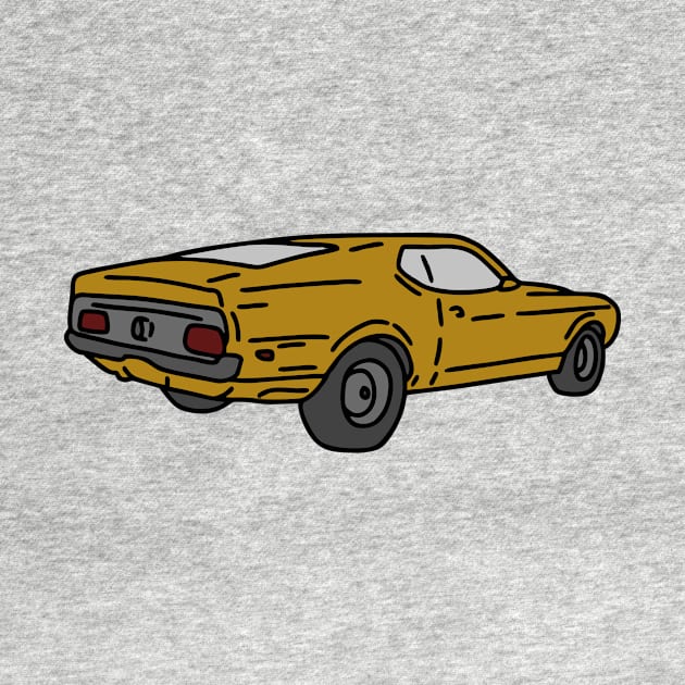 vintage retro muscle cars gift by fokaction